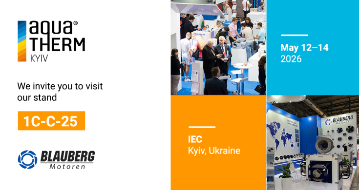 BLAUBERG MOTOREN at Aquatherm Kyiv Exhibition 2026